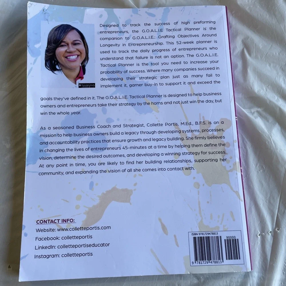 G. O. A. L. I. E. Tactical Planner : Your Key to Winning the Year by B.F.S....